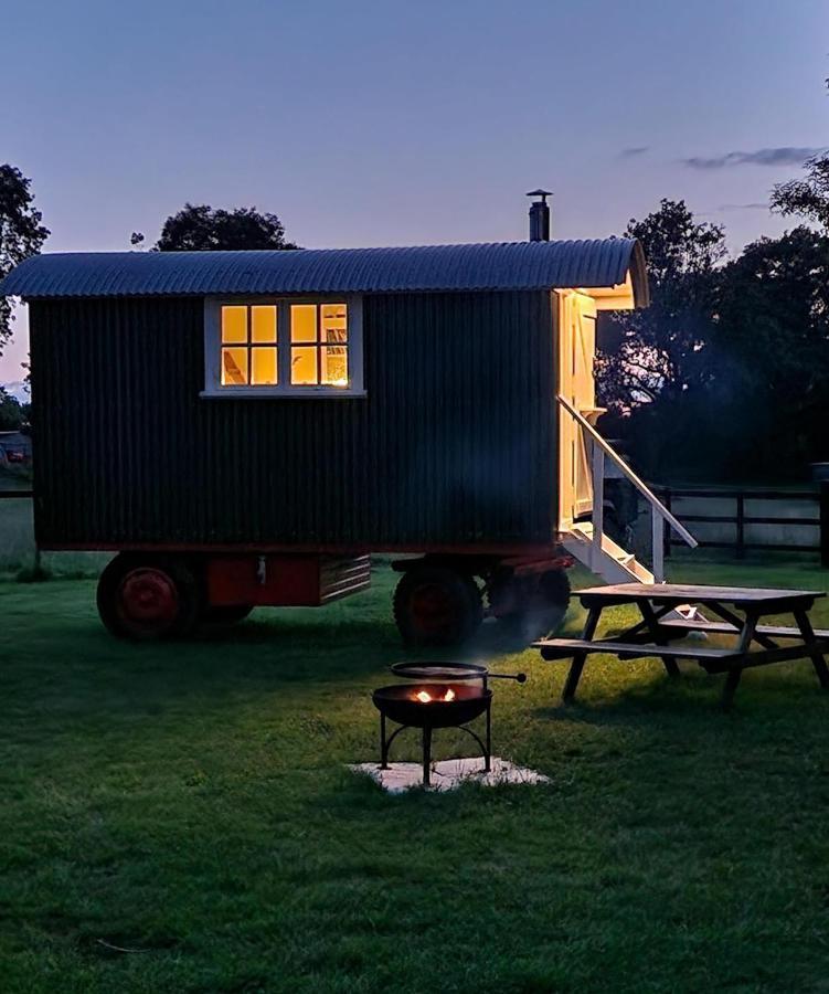 The Delkin Shepherds Huts كاسل كومب المظهر الخارجي الصورة